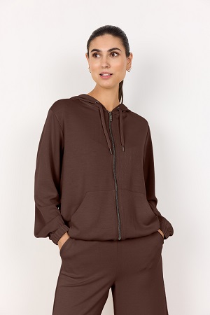 Sweatshirt med dragkedja och huva - Bild 6
