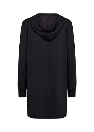 Sweatshirt med huva och dekorativt tryck - Bild 8