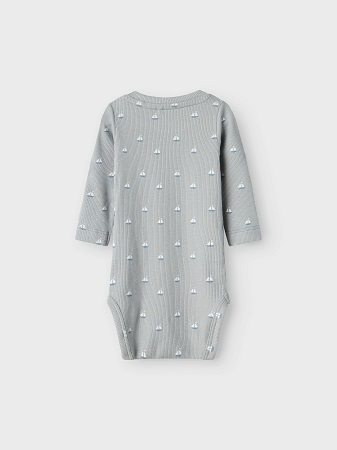 Ribbad body med segelbåtsmönster - Bild 2