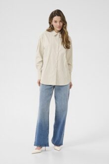 Randig skjorta med strasstenar