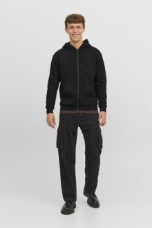 Klassisk hoodie med zip