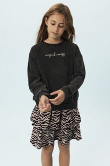 Sweatshirt med fjärilstryck